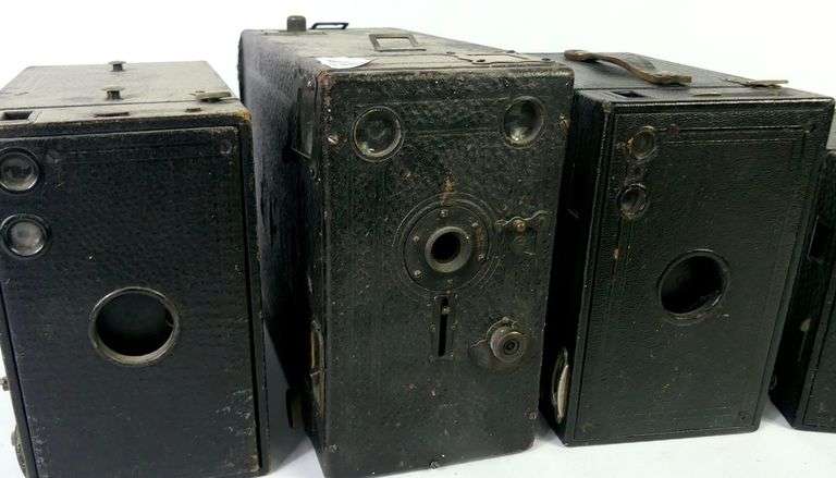 ANTIQUE BOX CAMERAS