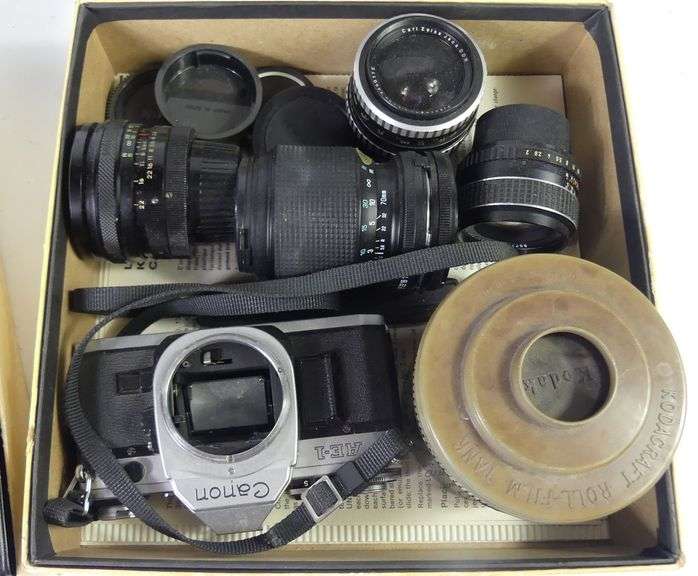 CAMERAS, EQUIPMENT, ETC.