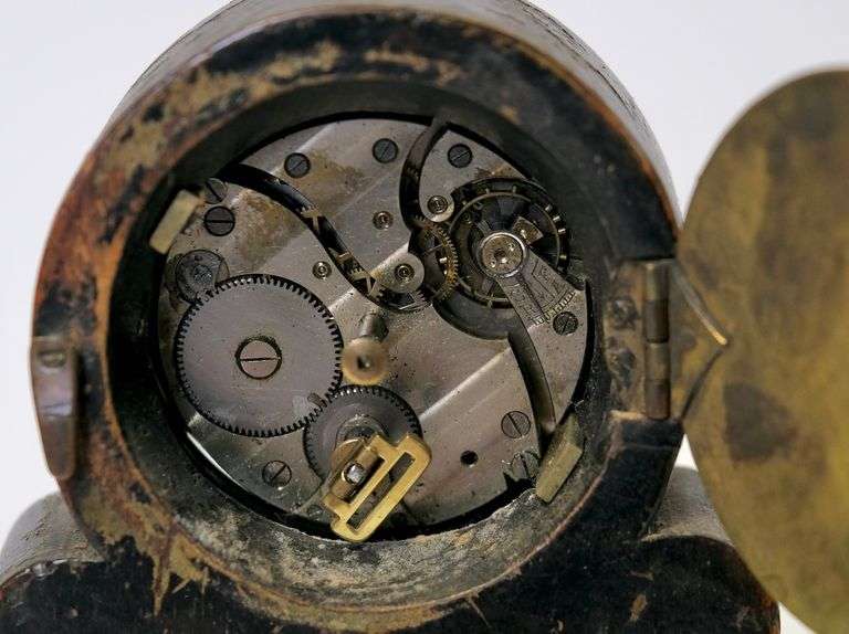 EDWARDIAN TABLE CLOCK