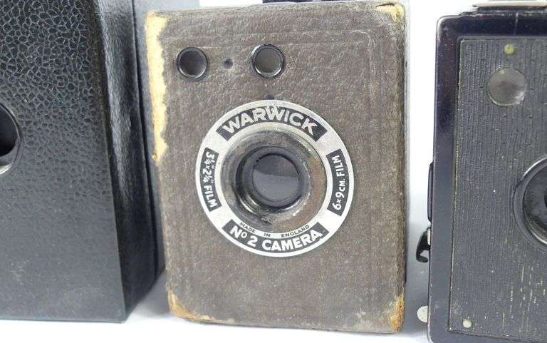 ANTIQUE BOX CAMERAS