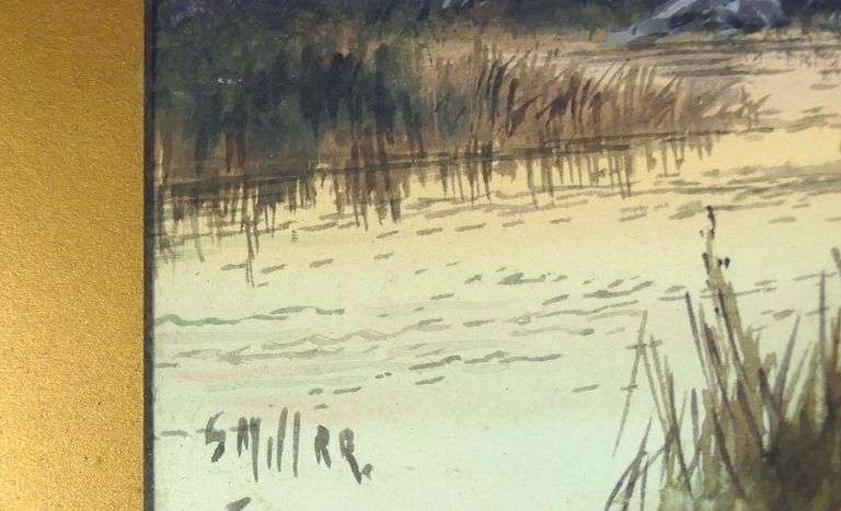 ANTIQUE SCOTTISH WATERCOLOUR