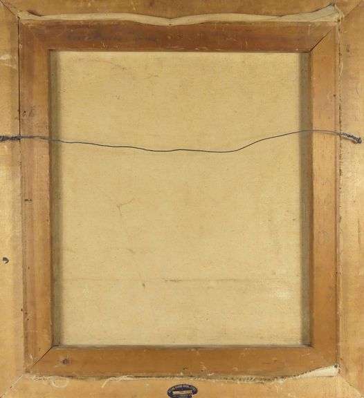 ANTIQUE QUEBEC SCHOOL OIL