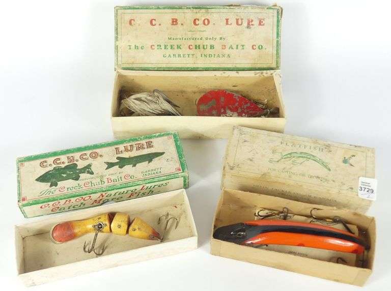 THREE VINTAGE LURES