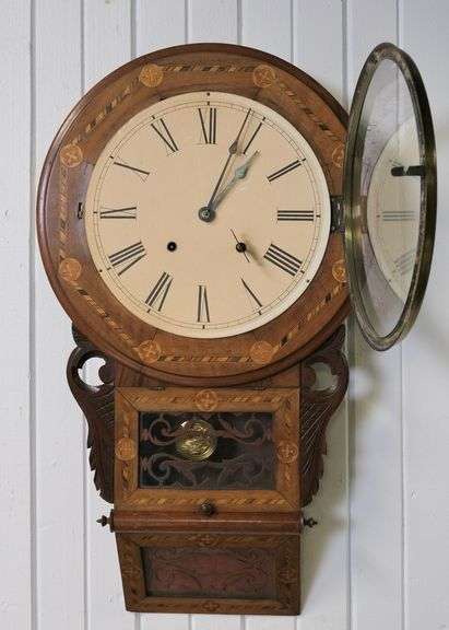 DROP DIAL WALL CLOCK