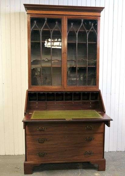 GEORGIAN BUREAU BOOKCASE