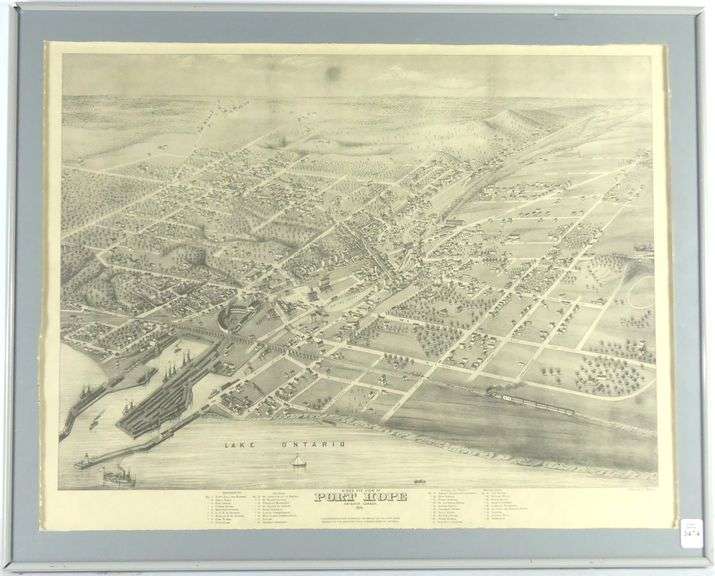 BIRDSEYE VIEW OF PORT HOPE