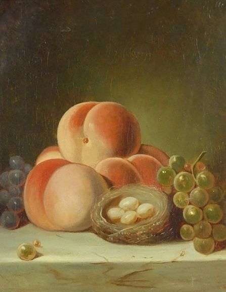 ANTIQUE STILL LIFE OIL