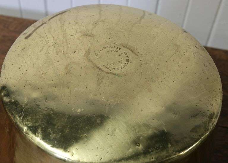 AMERICAN BRASS PAIL