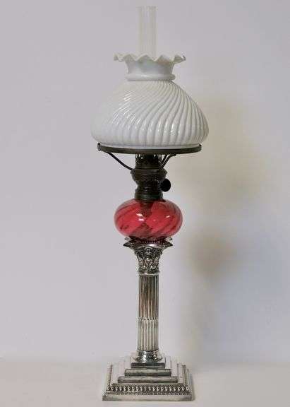 ANTIQUE OIL LAMP