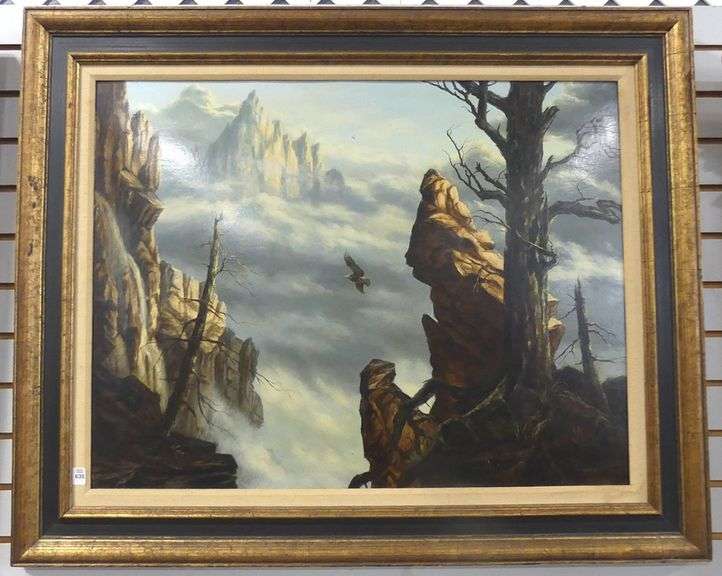 RUDI REICHARDT OIL PAINTING