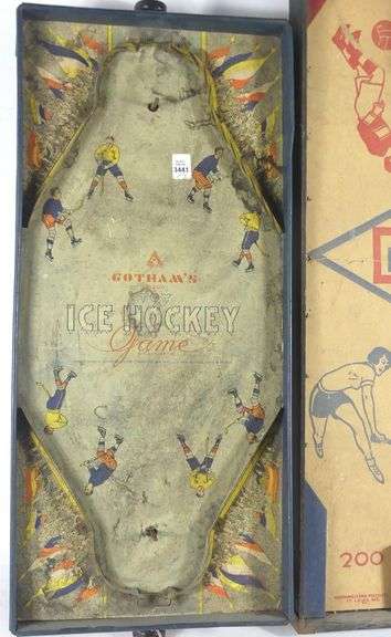 TWO VINTAGE TABLE-TOP HOCKEY GAMES