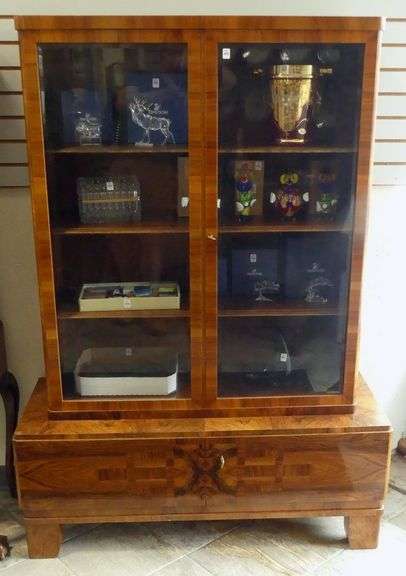ROSEWOOD BOOKCASE CABINET