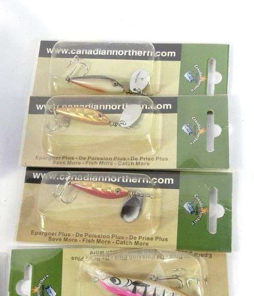 10 LURES NEW IN PACKAGING