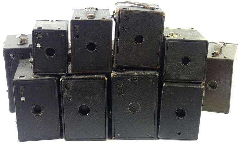ANTIQUE BOX CAMERAS