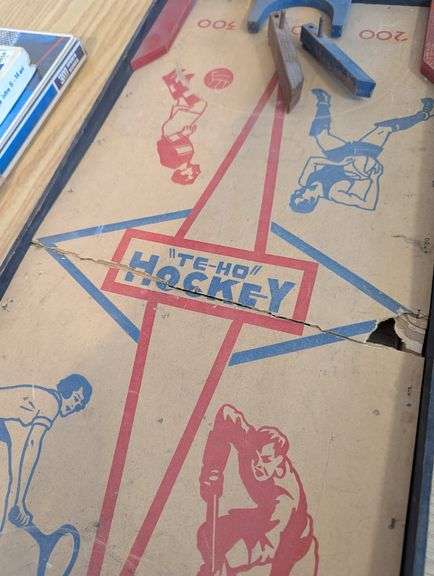 TWO VINTAGE TABLE-TOP HOCKEY GAMES