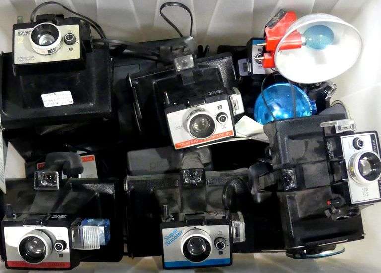 POLAROID CAMERAS, ETC.