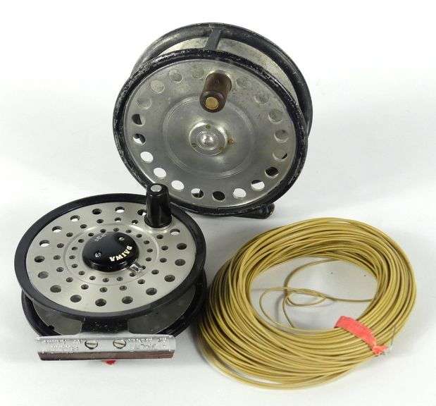 TWO FLY FISHING REELS