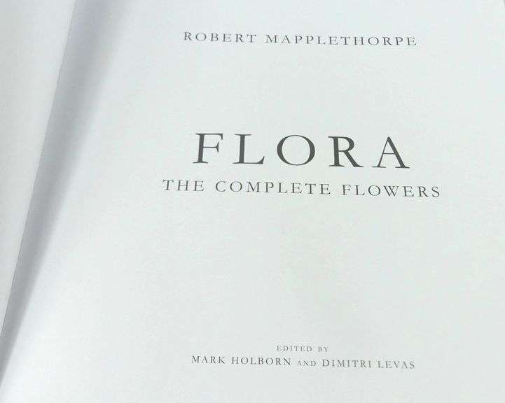 ROBERT MAPPLETHORPE ART BOOK
