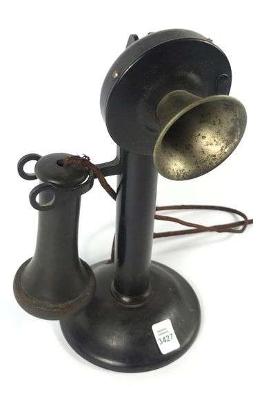 ANTIQUE CANDLESTICK TELEPHONE