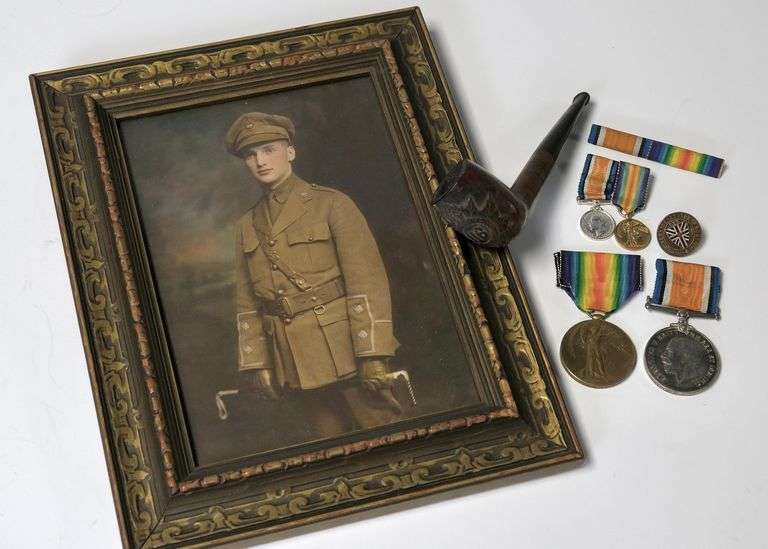 MEDALS AND PHOTO, ETC.