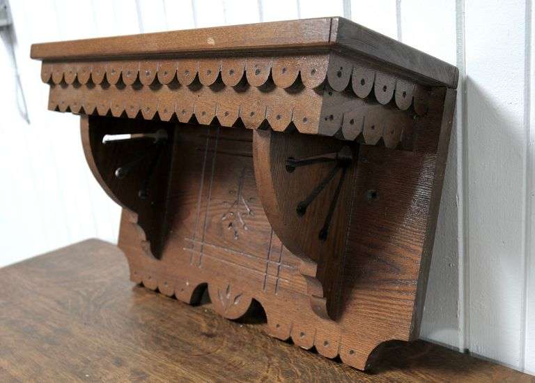 ANTIQUE WALL SHELF