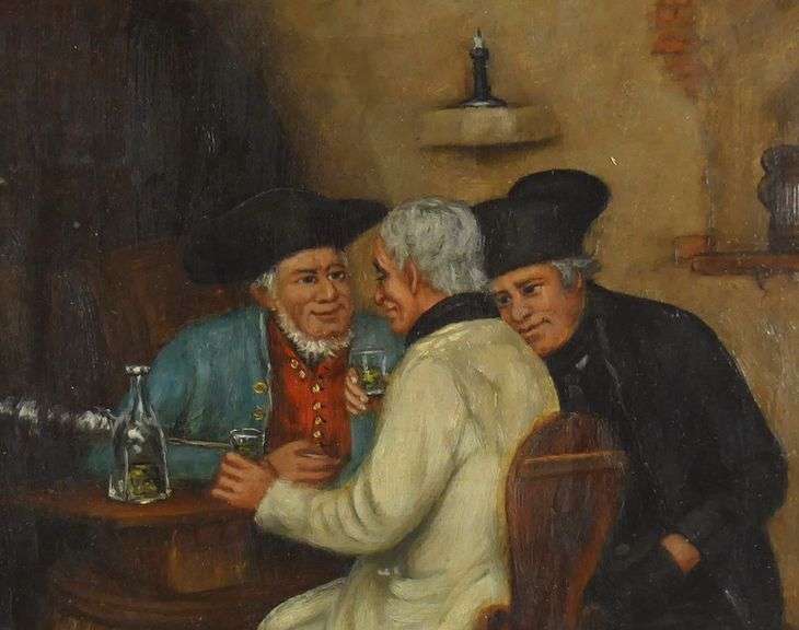 19TH CENTURY GERMAN SCHOOL OIL