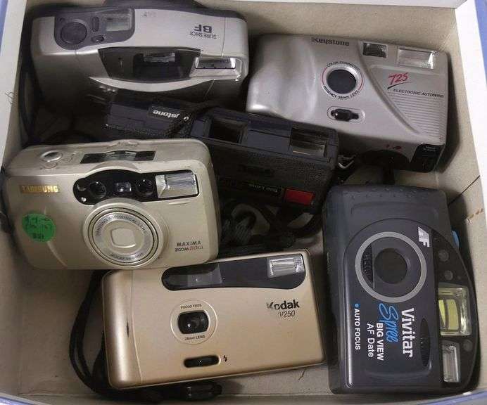 VINTAGE POINT & SHOOT CAMERAS, ETC.