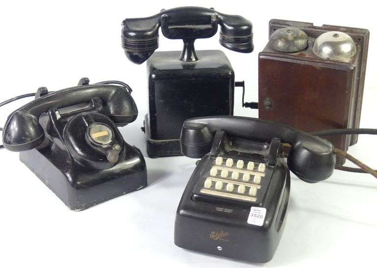 FOUR TELEPHONES