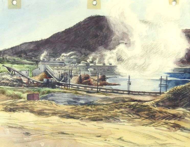 EIGHT WATERCOLOURS BY BARBARA COOK ENDRES