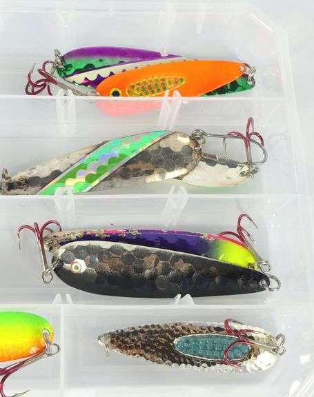 METAL FISHING SPOONS