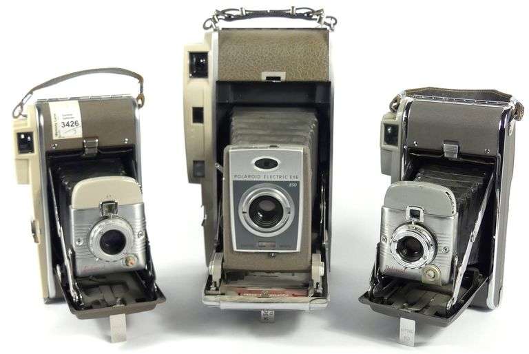 THREE LAND CAMERAS