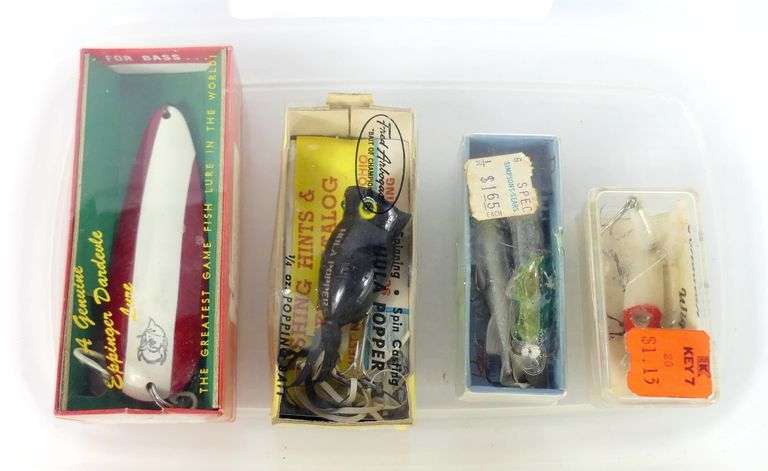 VINTAGE FISHING LURES