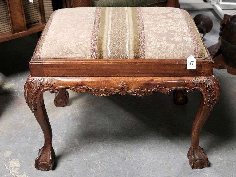 MAHOGANY STOOL