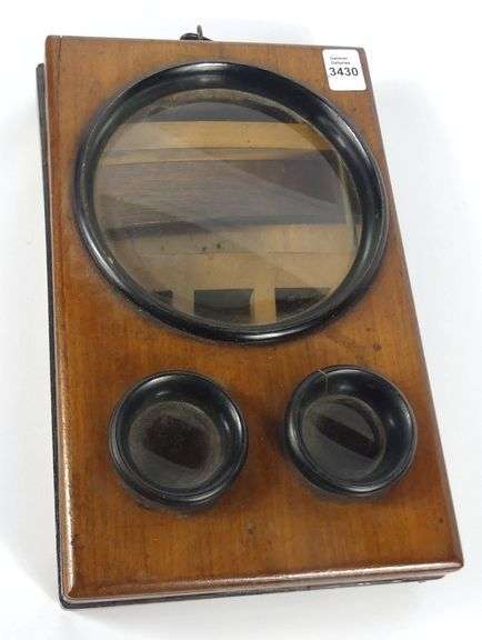 ANTIQUE STEREOSCOPE VIEWER