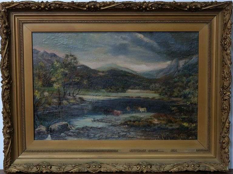 19TH CENTURY OIL PAINTING