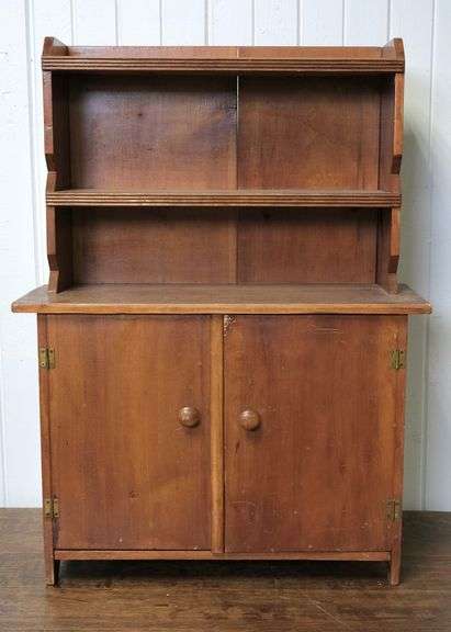 PINE TABLE TOP CABINET