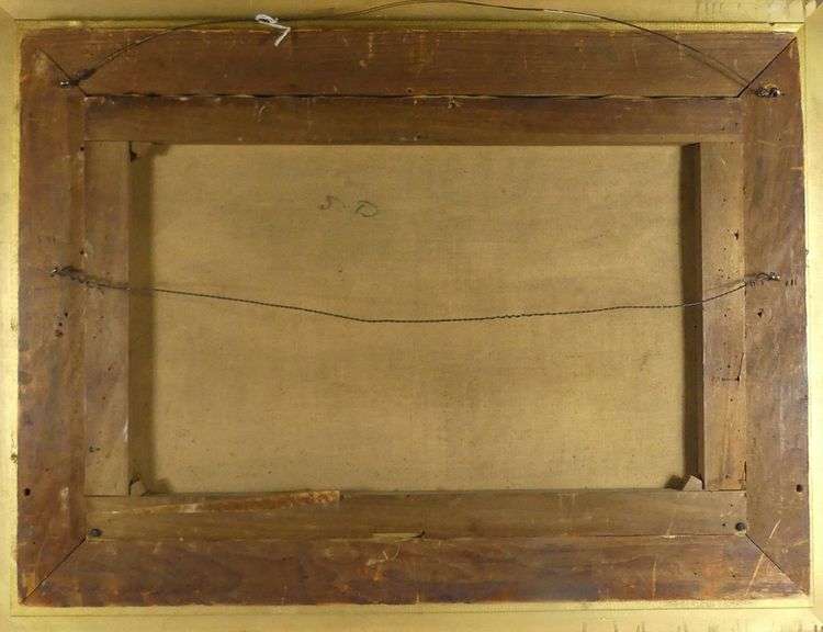 ANTIQUE OIL IN THE HUDSON RIVER SCHOOL STYLE
