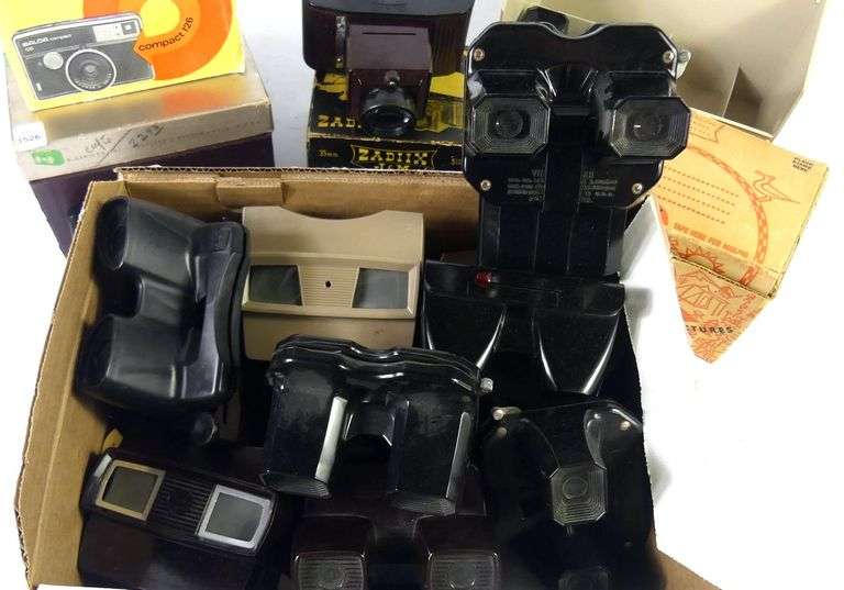 VINTAGE CAMERAS, VIEW-MASTERS, ETC.