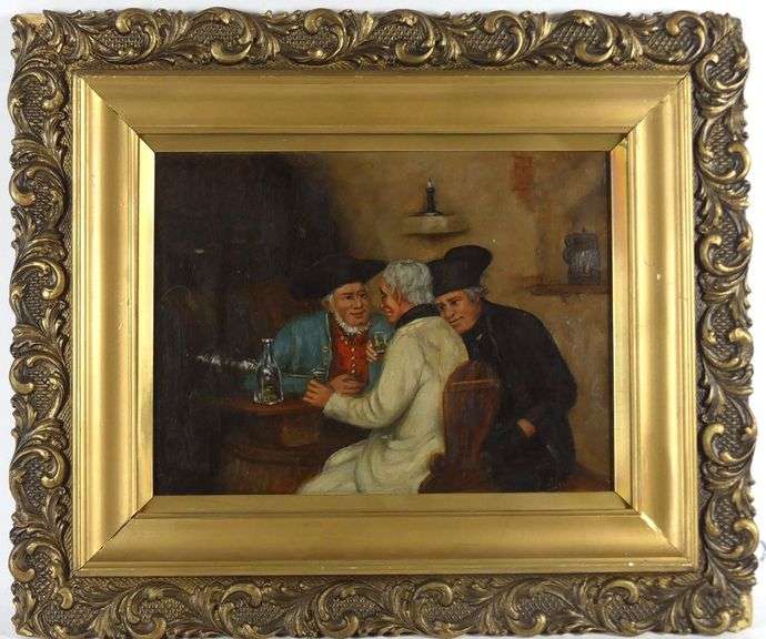 19TH CENTURY GERMAN SCHOOL OIL
