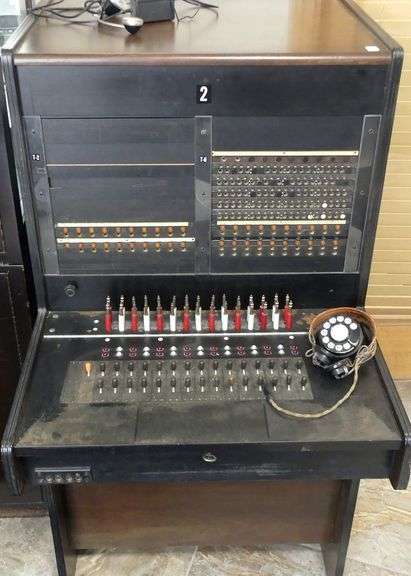 TELEPHONE OPERATOR'S SWITCHBOARD