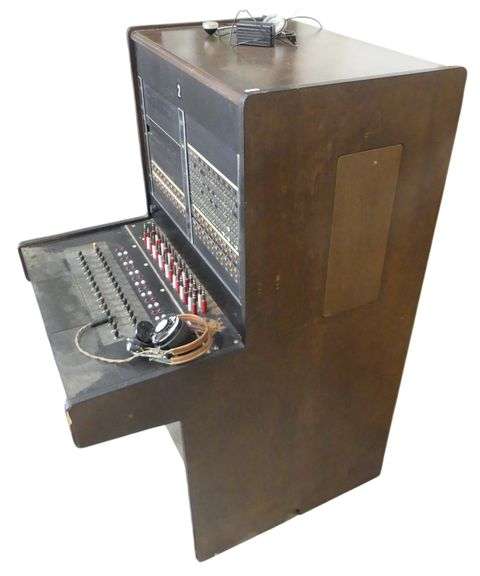 TELEPHONE OPERATOR'S SWITCHBOARD
