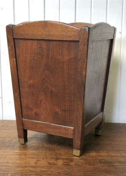ANTIQUE TRASH BIN