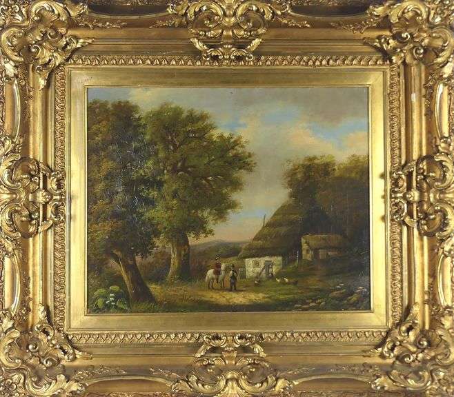 19TH CENTURY OIL