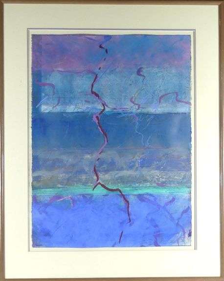 1988 ABSTRACT MIXED MEDIA