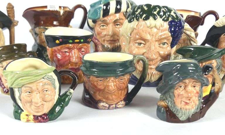 ROYAL DOULTON CHARACTER JUGS