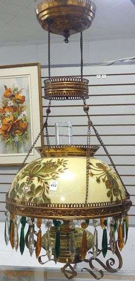 HANGING OIL LAMP