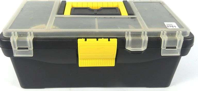 TACKLE BOX WITH CONTENTS