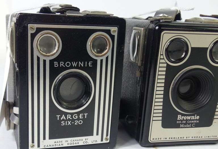 ANTIQUE BOX CAMERAS