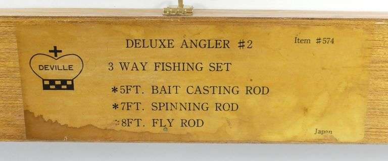 DELUXE ANGLER ROD (3 WAY FISHING SET)