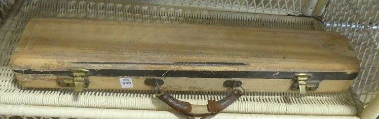 ANTIQUE SILVER PLATE FLUTE